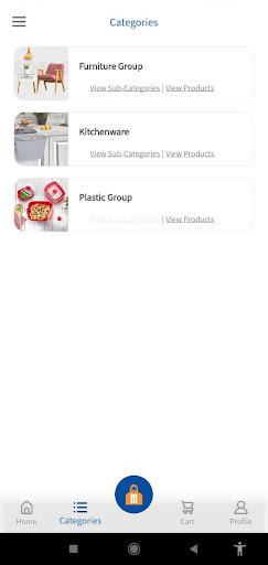 Mahzeen Shopping Screen 3