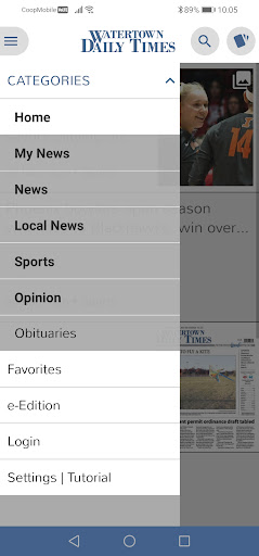 Watertown Daily Times eEdition Screen 2