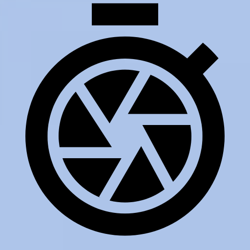 Photo finish stopwatch logo