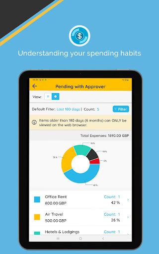 ExpenseOnDemand: Expenses App screenshot 6