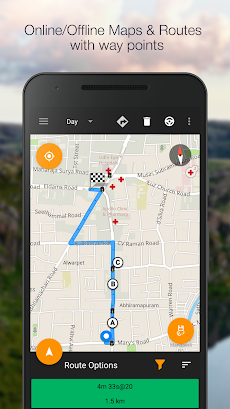 GPS Driving Route® - Offline Map & Live Navigationのおすすめ画像1