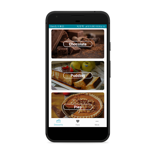 Healthy Desserts Screen 2