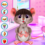 Cute Mouse Caring And Dressup icon