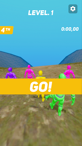 Android application Human Ball Run screenshort