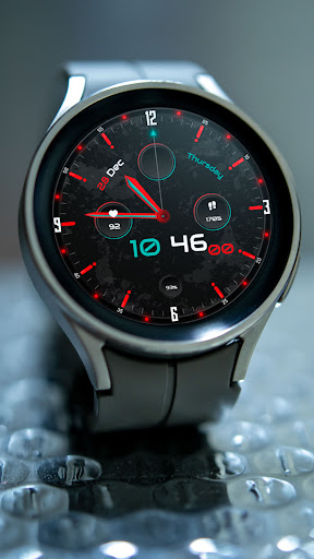 Screenshot of Blood Moon Watch Face
