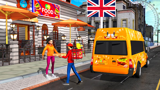 Pizza Delivery Game- Bike Game Screen 2
