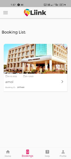 Android application Liink screenshort