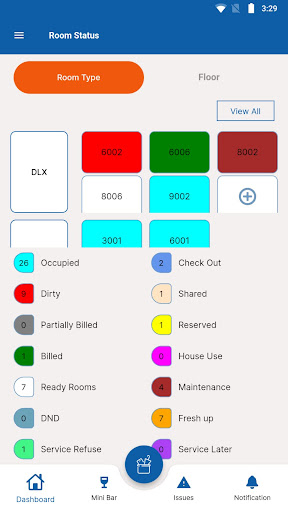 Android application Ortez Housekeeping screenshort
