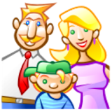 Family online icon