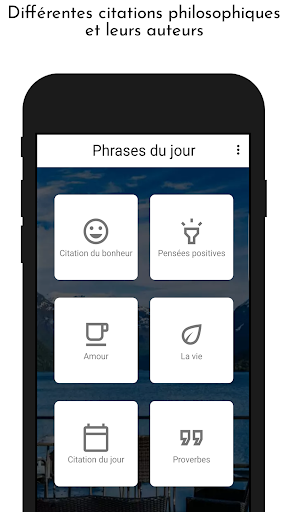 Aperçu de l'application