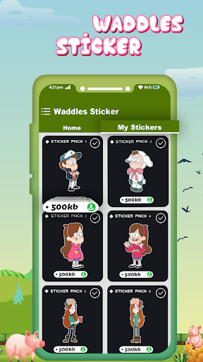 Waddles Stickers For WhatsApp