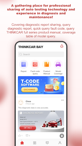 Android application Thinkcar Bay screenshort