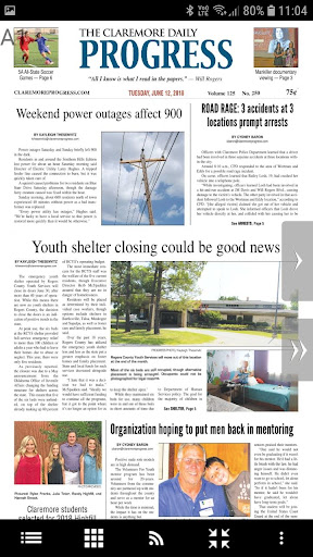Android application The Daily Progress-Claremore screenshort