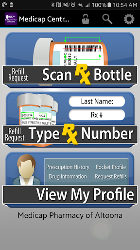 Android application Medicap Central Iowa screenshort