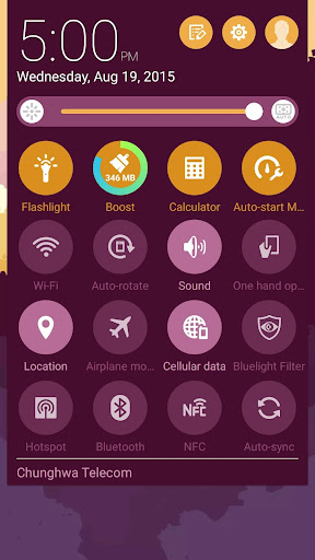 Autumn ASUS ZenUI Theme Screen 3