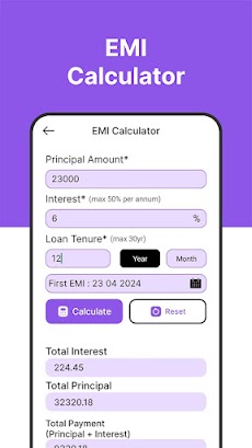 Loan EMI Calculator Toolのおすすめ画像5