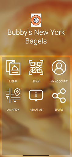 Android application Bubby's New York Bagels screenshort