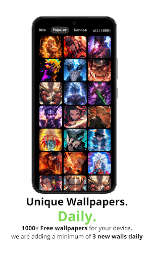 Android application Wallpaper Anime Offline screenshort