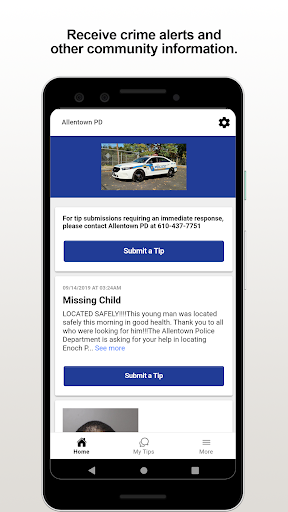 Android application Allentown PD screenshort