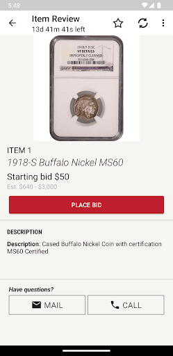 Remuda Auctions Screen 3