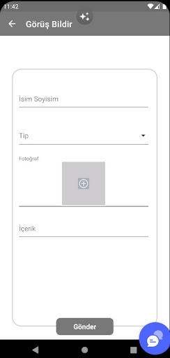 Android application Hüseyin BIÇAKÇI screenshort