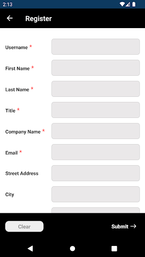 Android application Cummins Active Care Testing screenshort