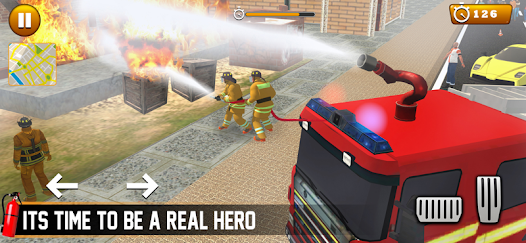 Fire Truck Rescue Simulator 3D  screenshots 8