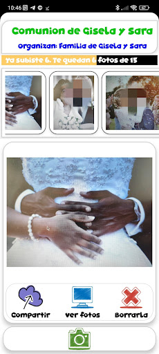 Android application FotoFiesta screenshort