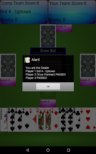 Android application Bid Whist - Classic screenshort