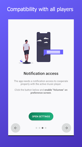 Volumee - skip tracks Screen 3