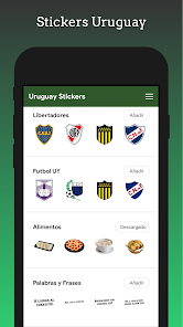 Captura de Pantalla 13 Stickers Uruguay - Soy Celeste android