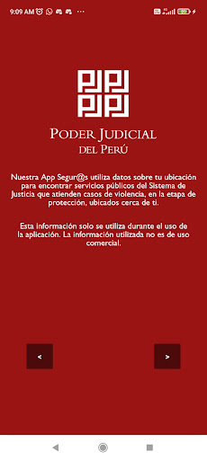 Android application App Seguras screenshort