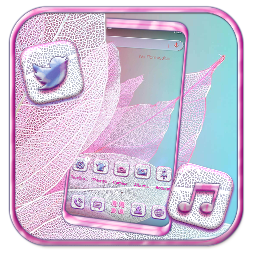 Pink Leaf Theme Google Play のアプリ