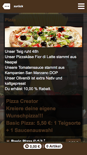 Big Wood Holzofen Pizza