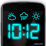 Cover Image of Download SmartClock - Digital Clock LED & Weather 8.1 APK