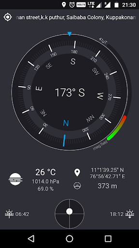 Android application GPS Compass - Find Directions screenshort