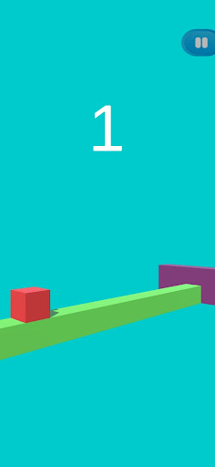 Android application Cube Runner screenshort