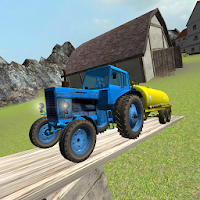 Toy Tractor Driving 3D