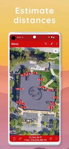 Map Area Calculator - Marea Screen 3