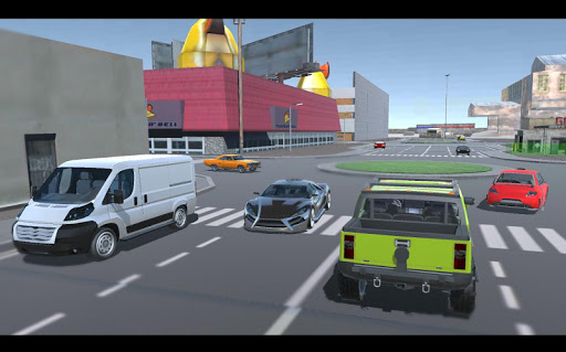 Mad Taxi Simulator Racing 2018