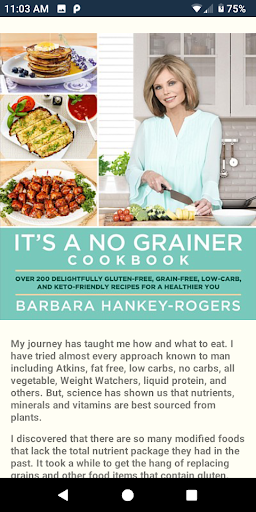 Its a No Grainer Cookbook Screen 3