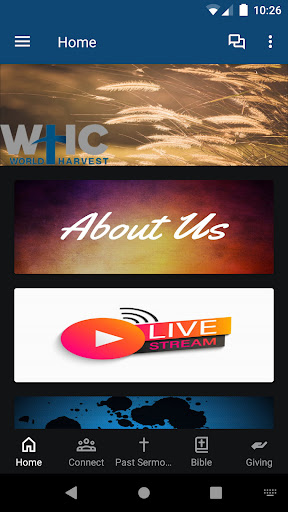 Android application World Harvest Church-Caldwell screenshort