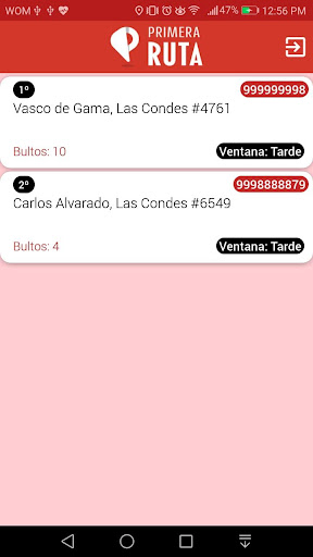 Primera Ruta Screen 2