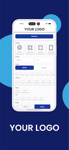 Android application Virtual diamond inventory -CFM screenshort