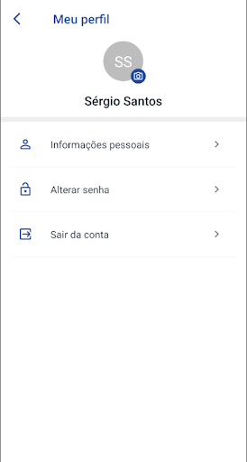 Android application App CRM screenshort