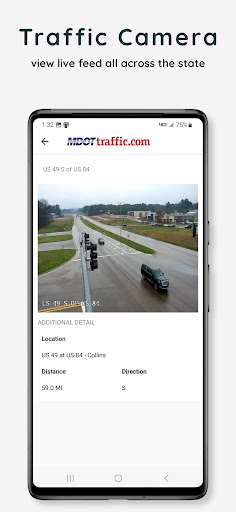 MDOT Traffic (Mississippi) Screen 3