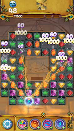 Witch Diamond: Magic Match Wiz - Screenshot 4