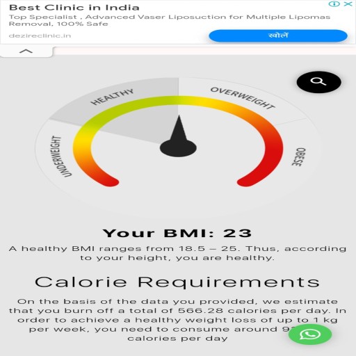 Svasth Bharat, BMI Checker App logo