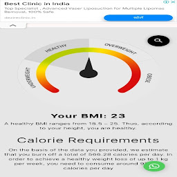 Icon image Svasth Bharat, BMI Checker App