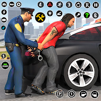Police Car Simulator Gangster Chase:Car Games 2021
